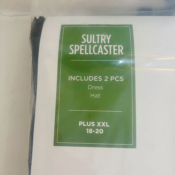 NWT Sulty Spellcaster Women's Halloween Costume Witch Sorceress Size XXL - Picture 3 of 4